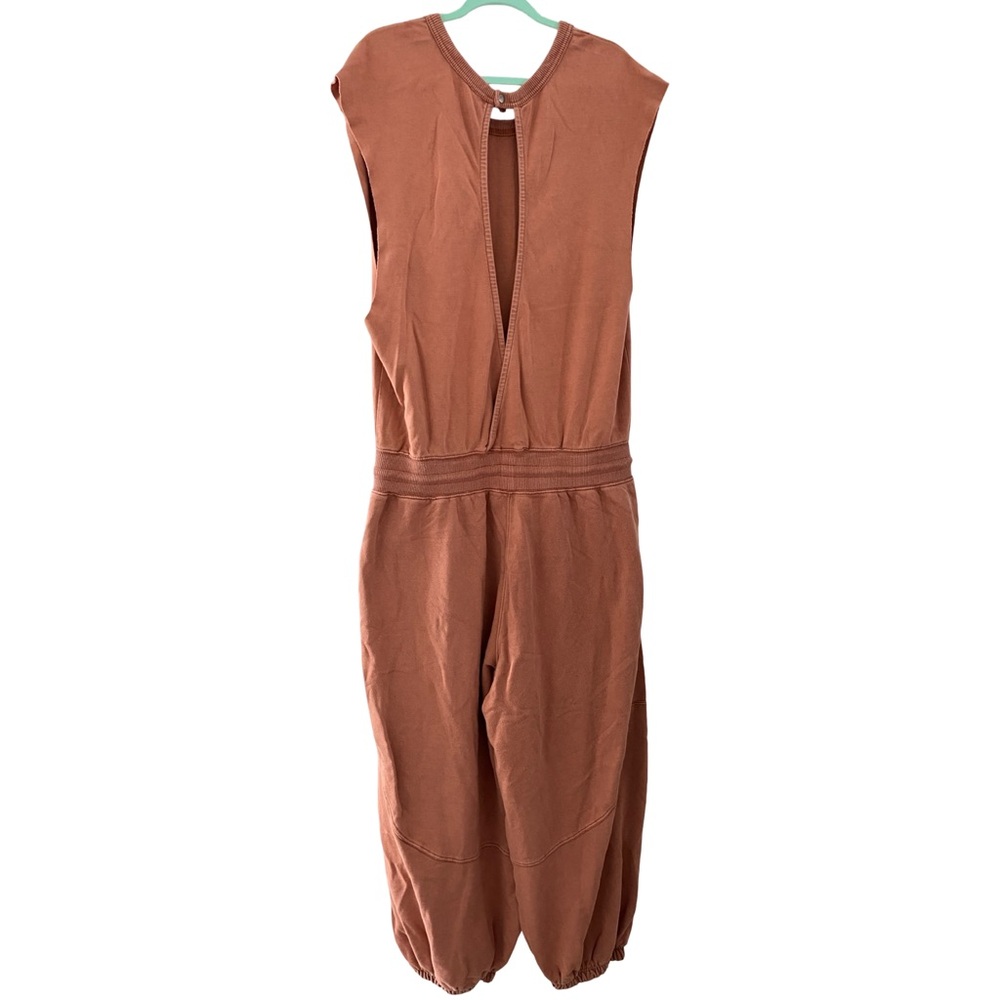 Free People Movement Throw And Go Onesie Open Back Jumpsuit Oversized Hiking L - Picture 6 of 8